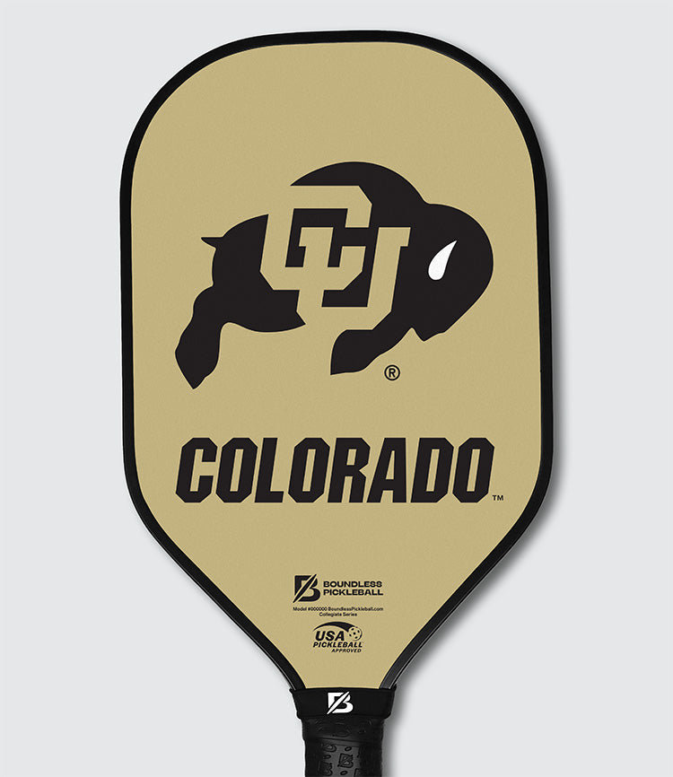 University of Colorado Boulder Pickleball Paddle